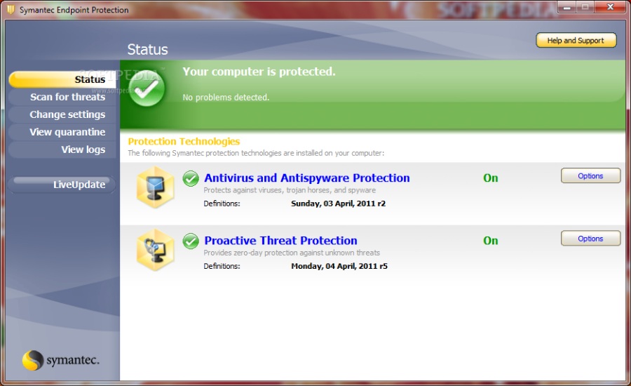 推荐大家使用Symantec Endpoint Protection 11.0.4000_MR4简体中文正式版